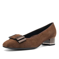 Ara - Women's Garnet Bow Block Heel Pump