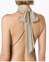 Crêpe de chine bodysuit