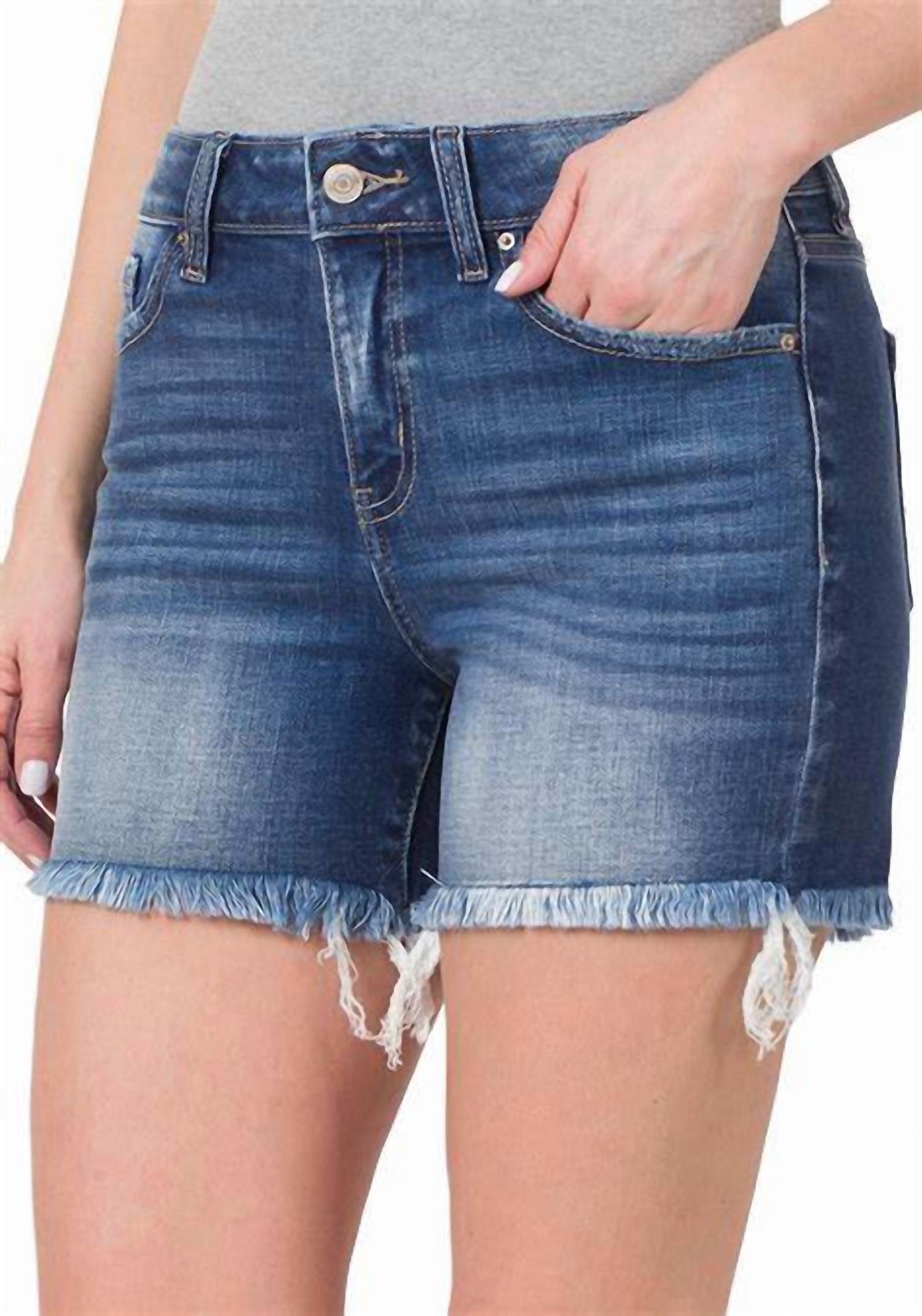 Zenana - Denim Shorts