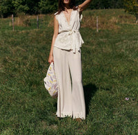 Indi & Cold - Floral Embroidery Top