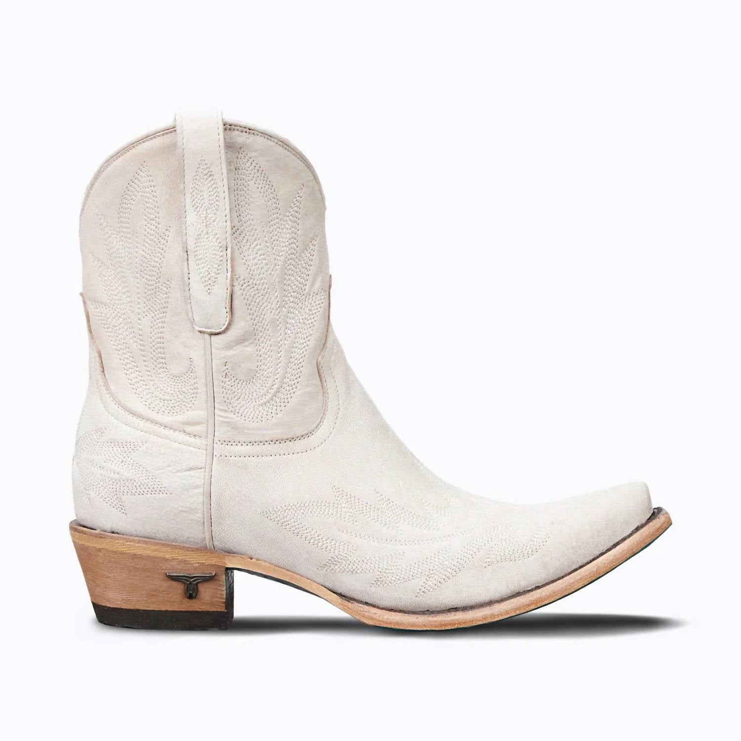 Lane Boots Women's Lexington Western Bootie in ceramic crackle - women's shoe