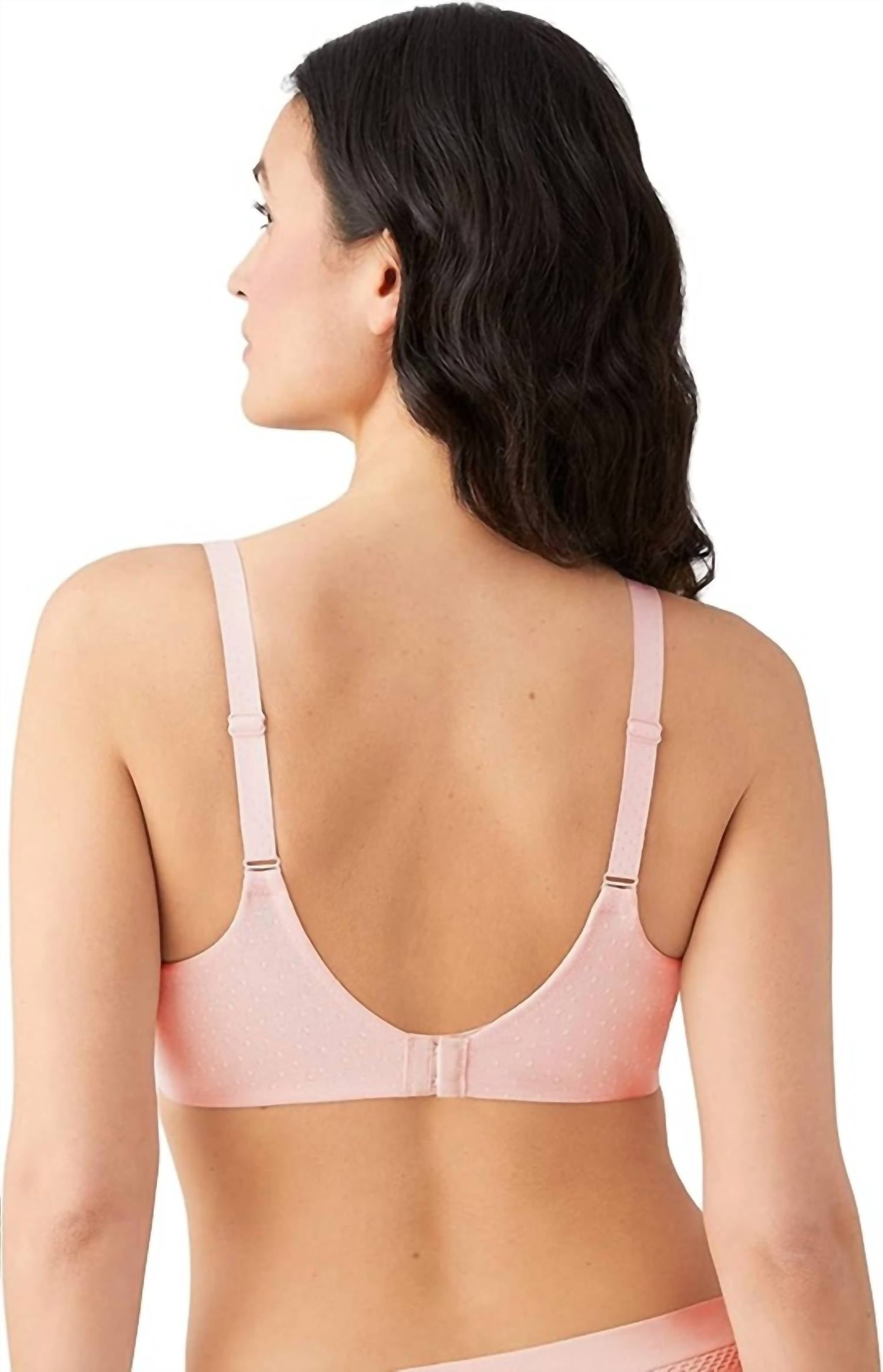 Wacoal - Polka Dot Minimizer Unlined Underwire Bra - Cup D