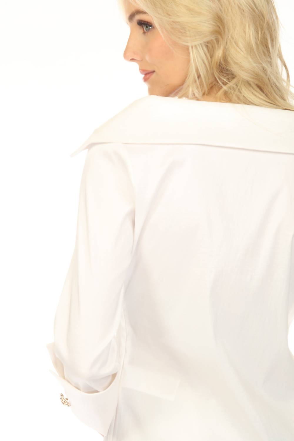 Joseph Ribkoff - Over The Shoulder Collar 3/4 Sleeve Top