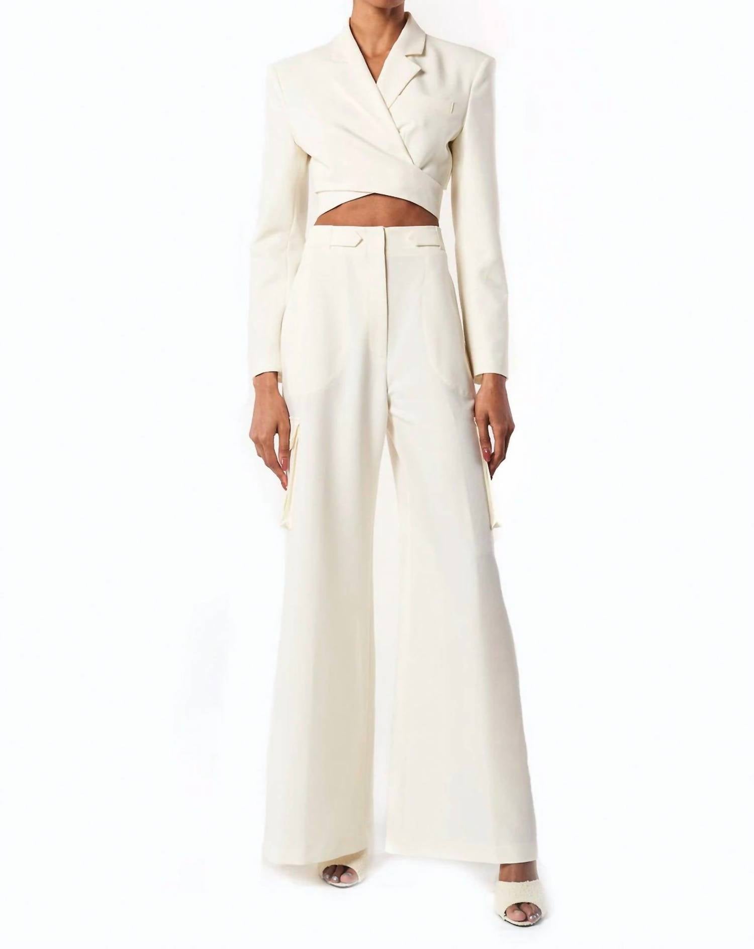 Ronny Kobo - Zuna Crop Blazer Jacket