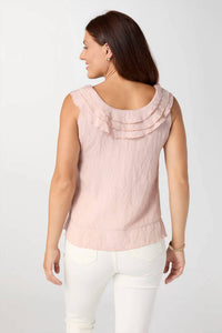 Coco + Carmen - Women's Greer Ruffle Neck Tank Top