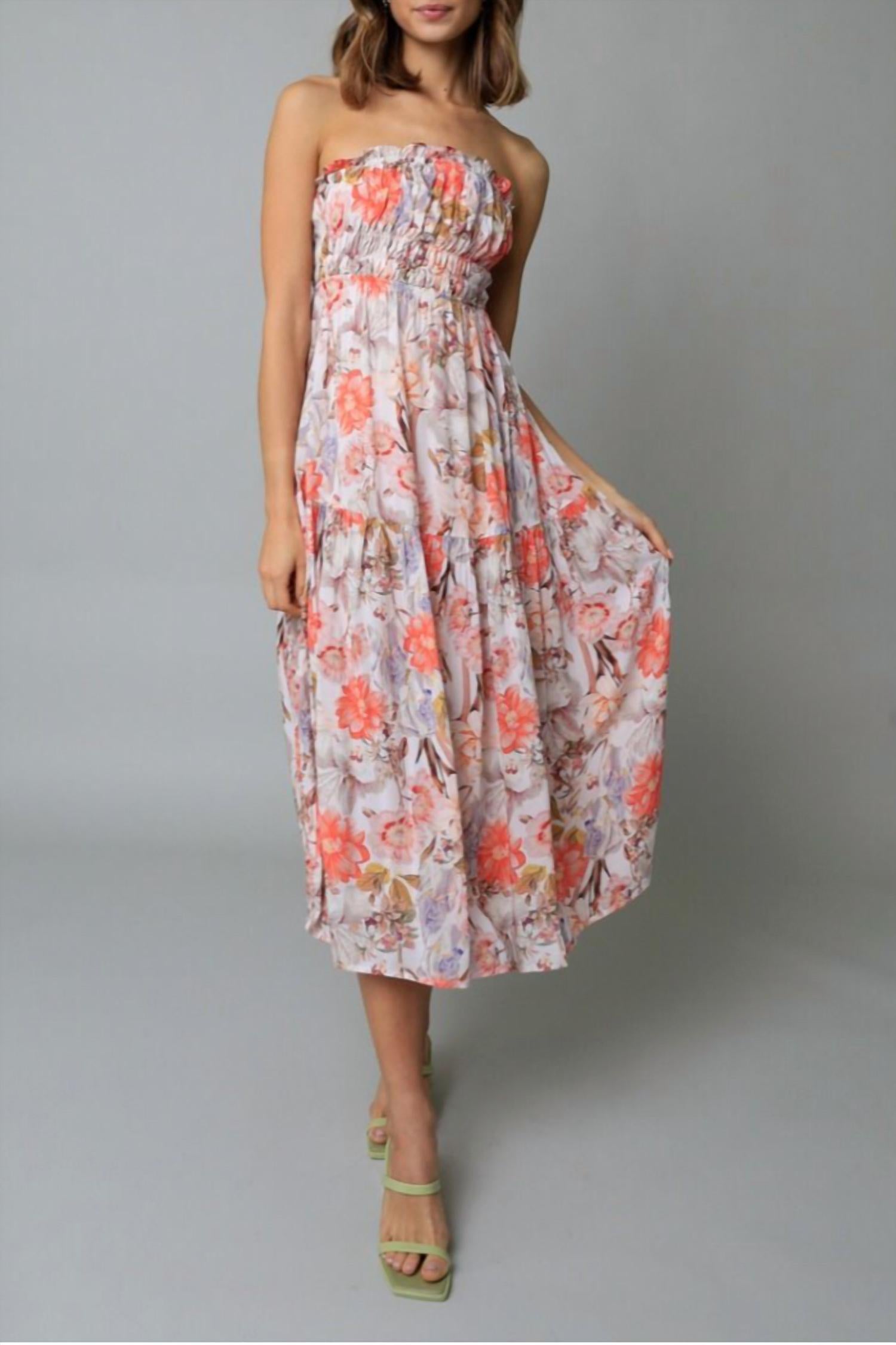 Olivaceous - Full Bloom Dress