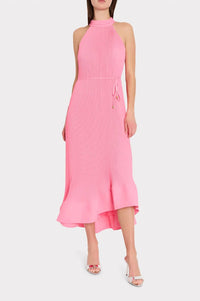 Milly - Nalani Pleated Midi Dress