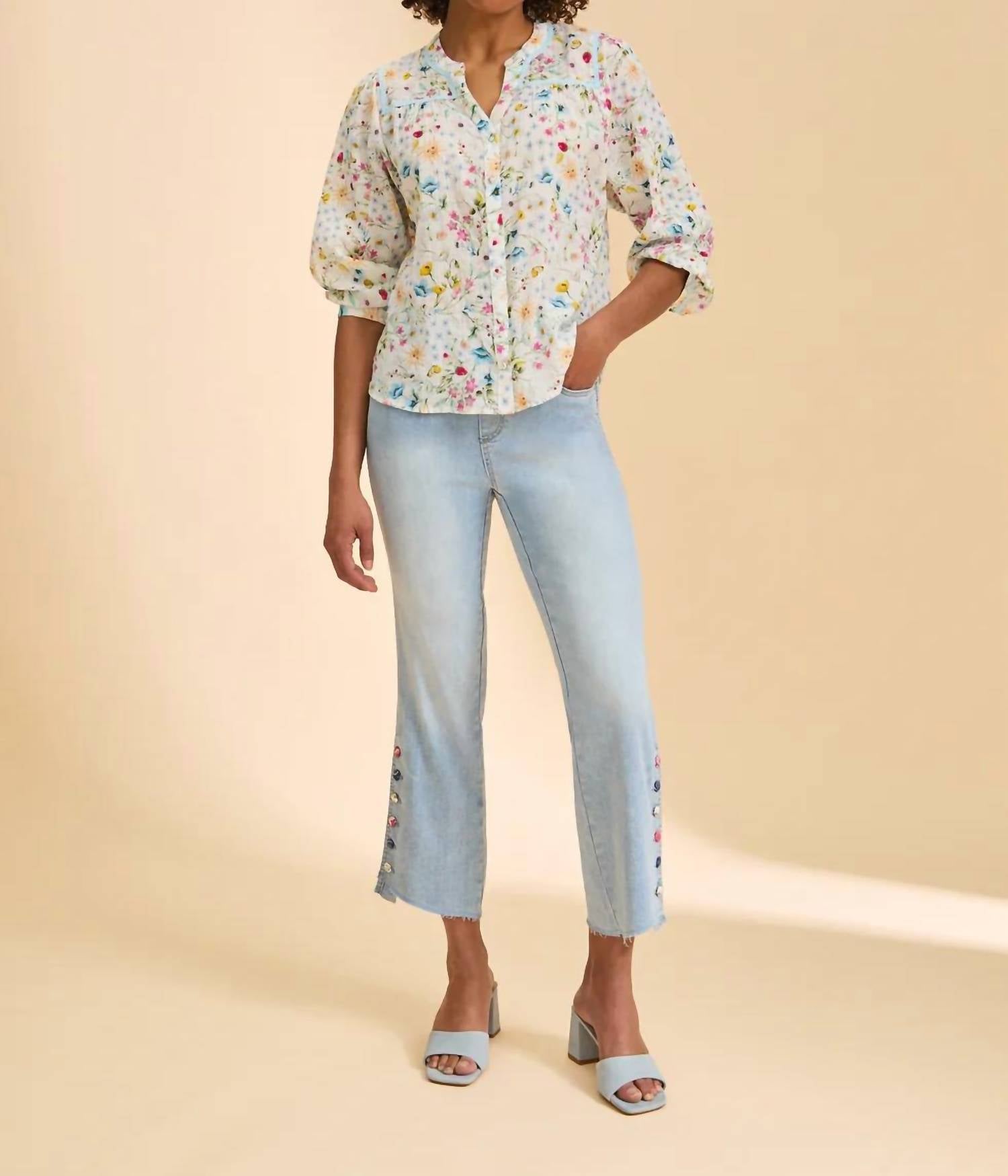 Fdj - Three Quarter Sleeve Shirt