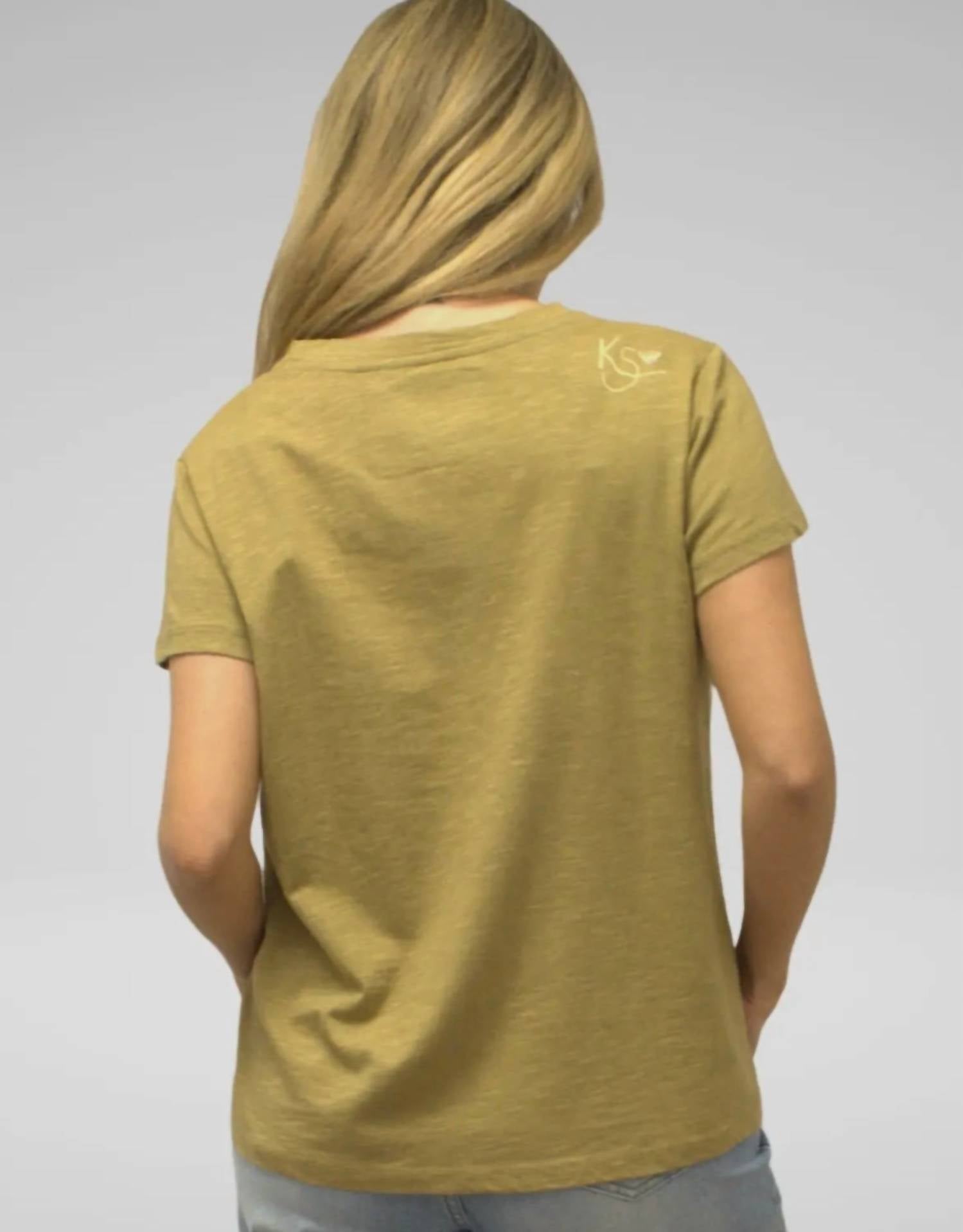 Kyla Seo - Malia Embroidered Tee