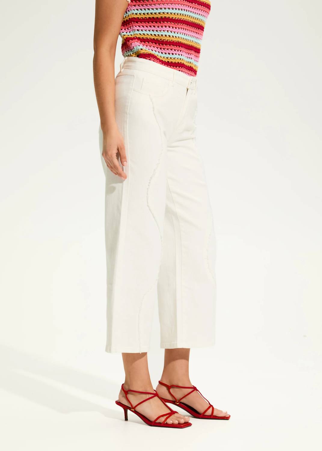 Fdj - Women's Christina Wide Crop Pants
