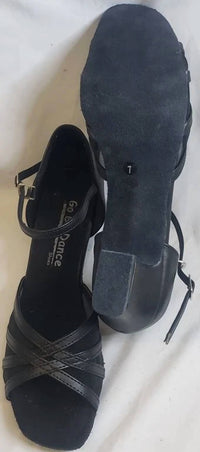 Go Go Dance - Women's Petrona 1.8" Thick Heel Latin Sandal