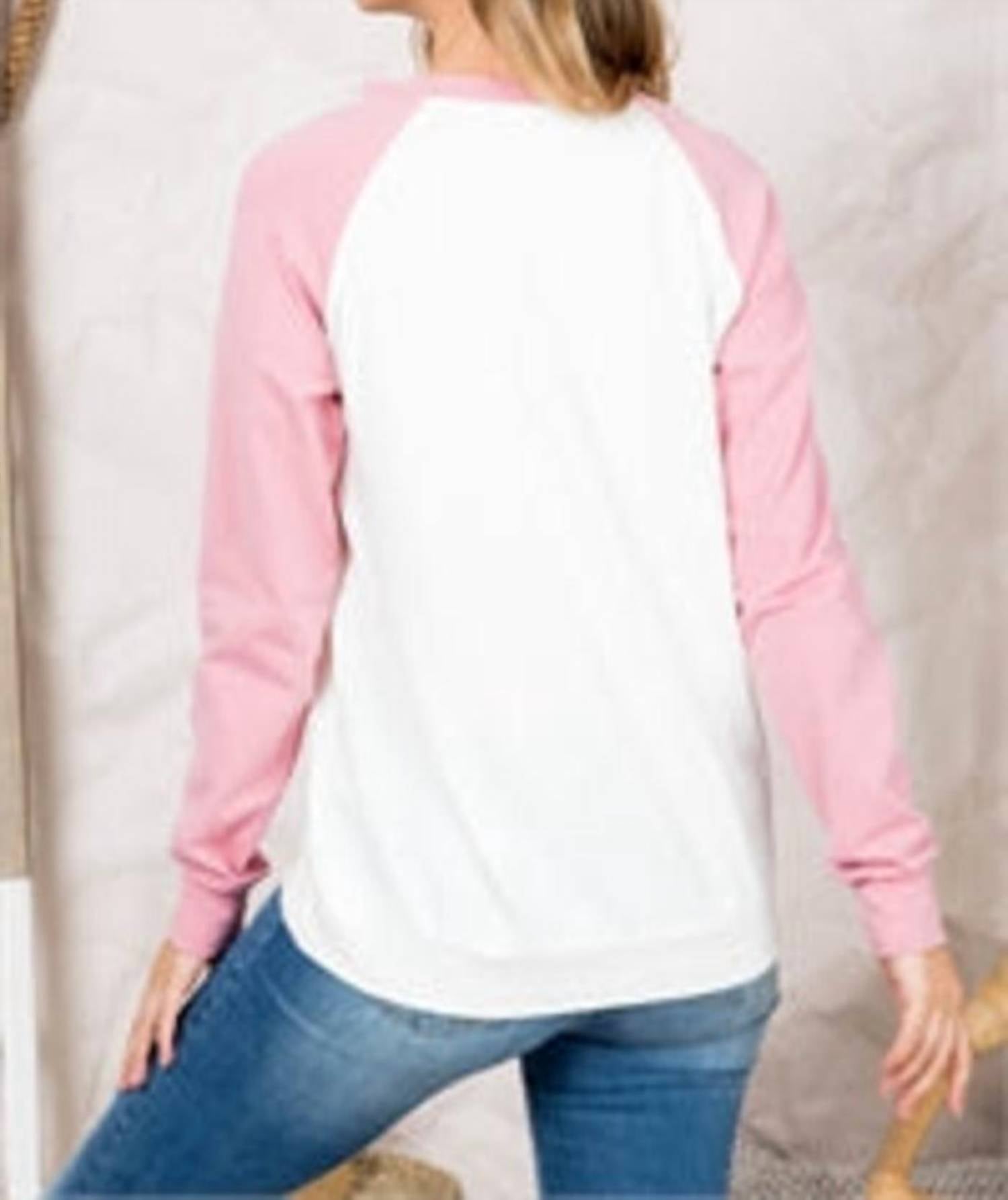 Perfect Peach - "loved" Long Sleeve
