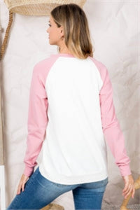 Perfect Peach - "loved" Long Sleeve