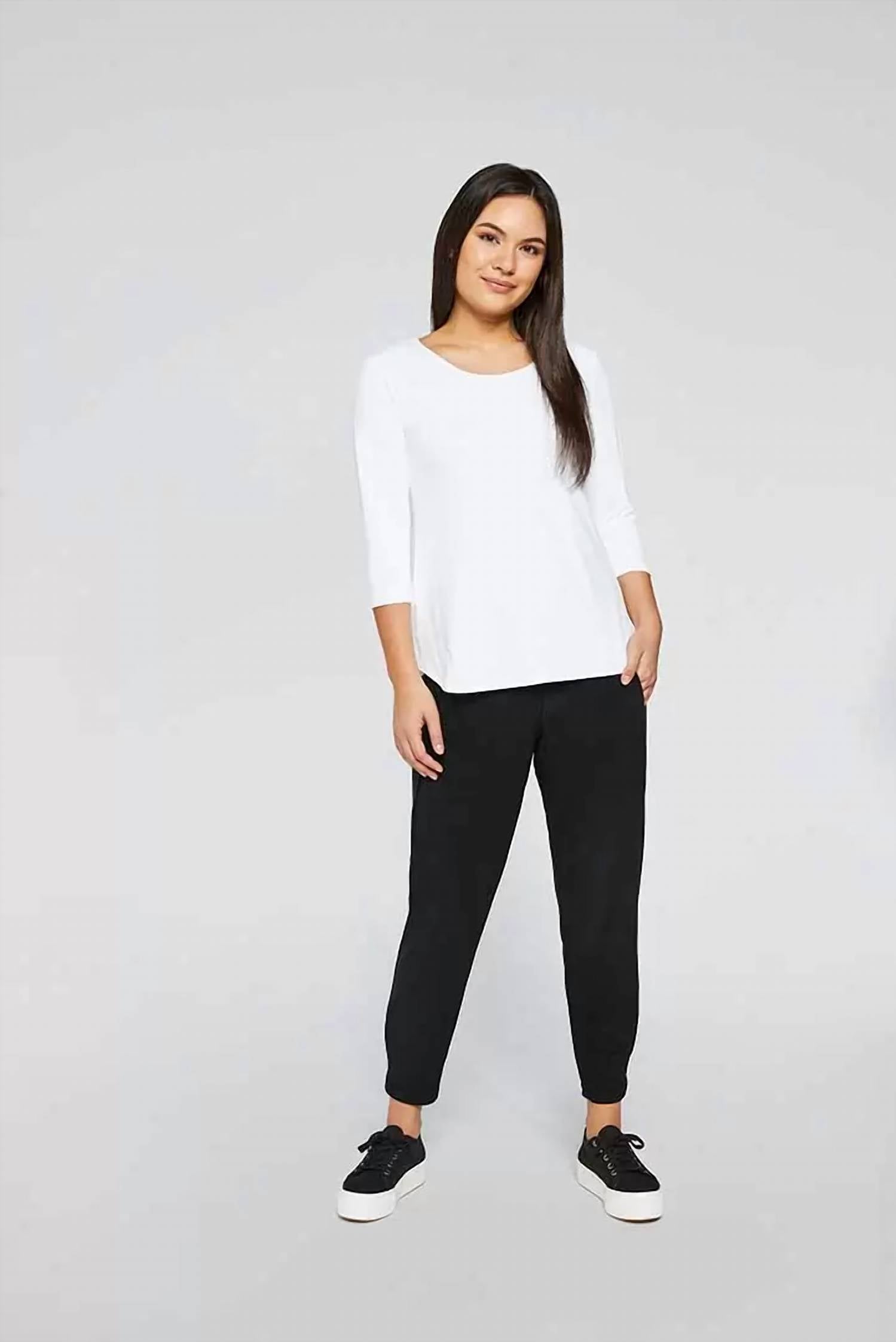 Sympli - Go To Classic T Relax 3/4 Sleeve Top