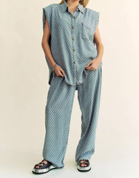 Davi & Dani - Super Soft Rhinestone Embellished Set