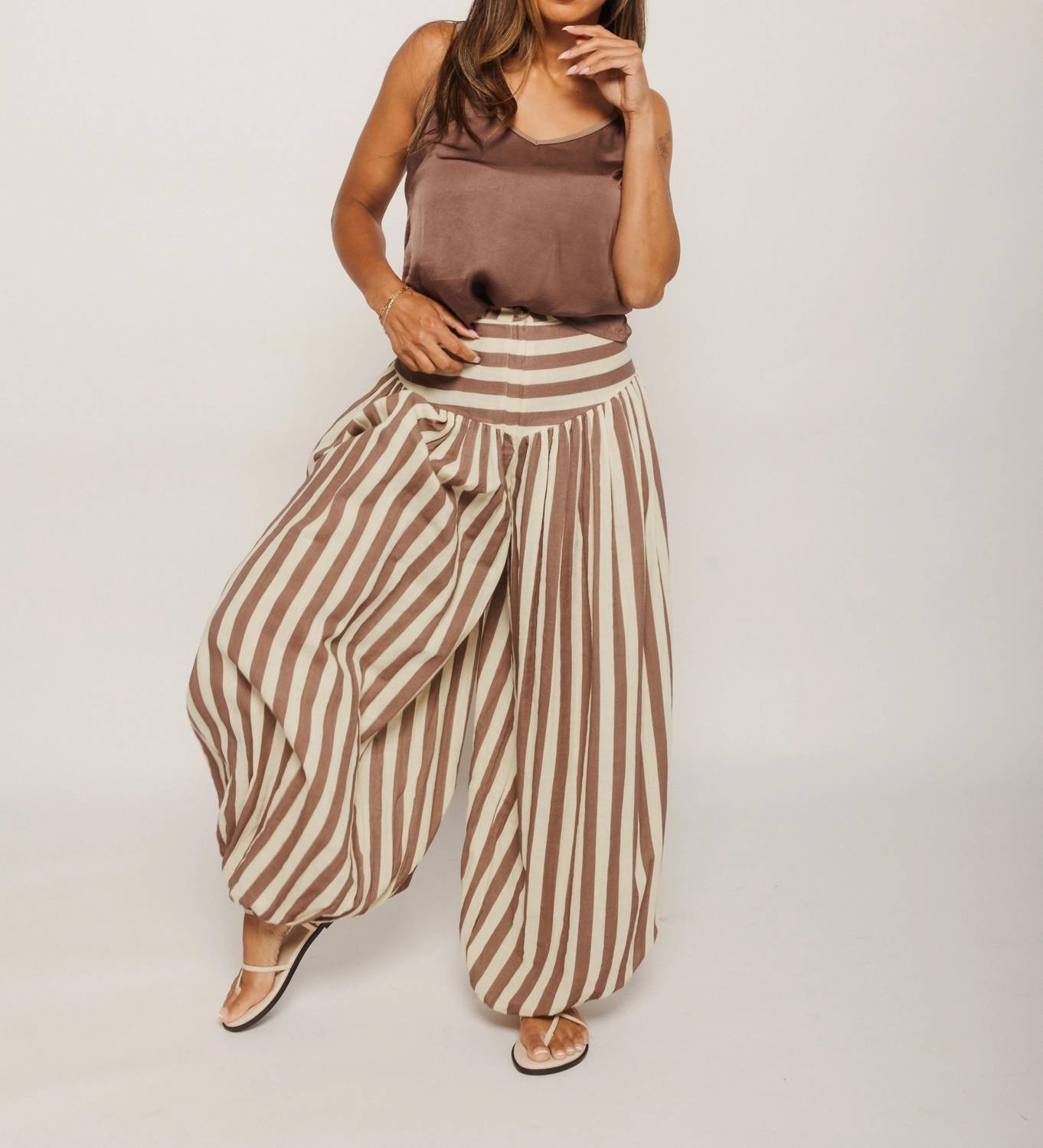 Tach - Nova Baggy Striped Pant