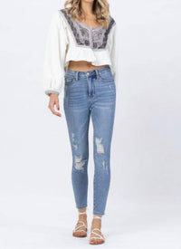 Judy Blue - Women's High Waisted Skinny Jeans