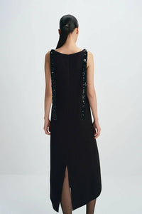 Rue Sophie - Laia Sequins Tape Tie Dress