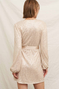 En Creme - Sequin Mini Dress