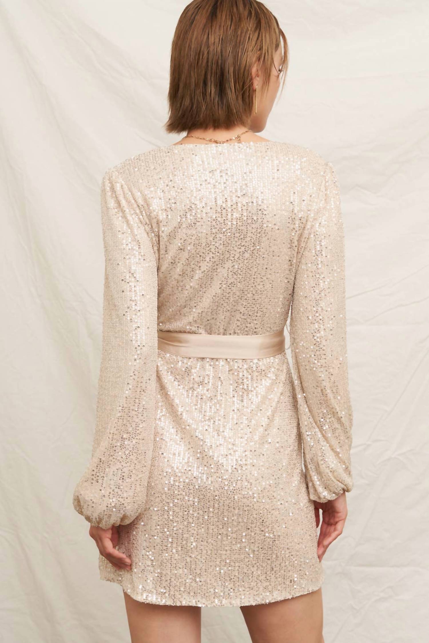 En Creme - Sequin Mini Dress