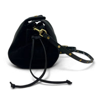 KEMPTON & Co. Women's Ascot Crossbody Bag in black heat striped - women's bag - alternate view