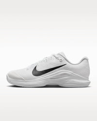 NIKE Women's Vapor 12 Hard Court Tennis Shoes in white black summit white - women's shoe - alternate view