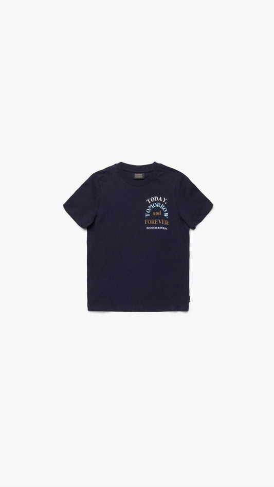 Boys - Relaxed Fit Chest Artwork T-Shirt