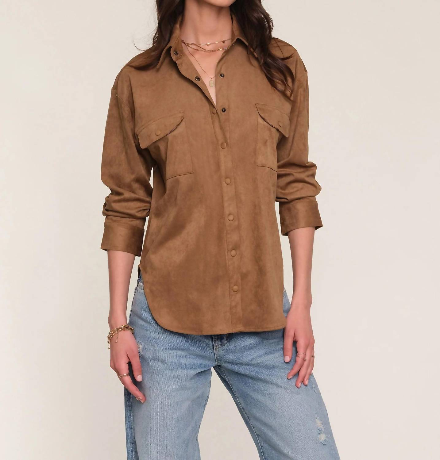 Heartloom - Maya Long Sleeve Shacket