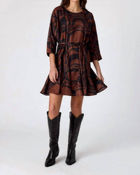 Crosby by Mollie Burch Lucy Mini Dress in canyon - women's dress