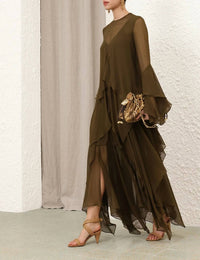 Zimmermann - Memento Cascading Maxi Dress