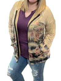 Blumin - Floral Spring Hoodie Jacket