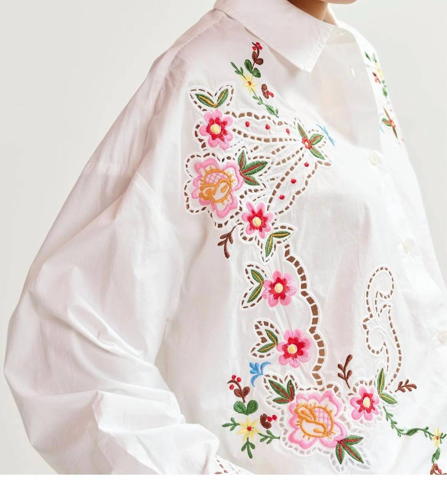 Essentiel Antwerp - Jayme Embroidered Shirt