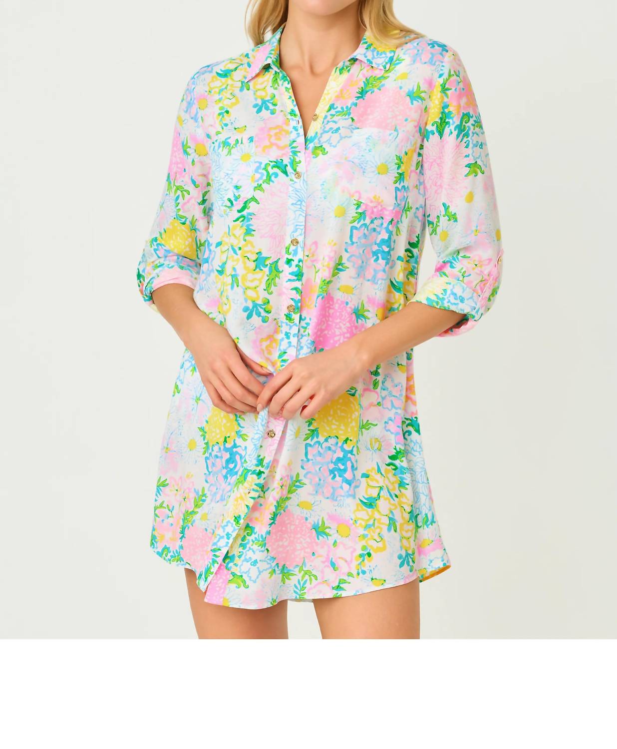 Lilly Pulitzer - Natalie Button Front Coverup