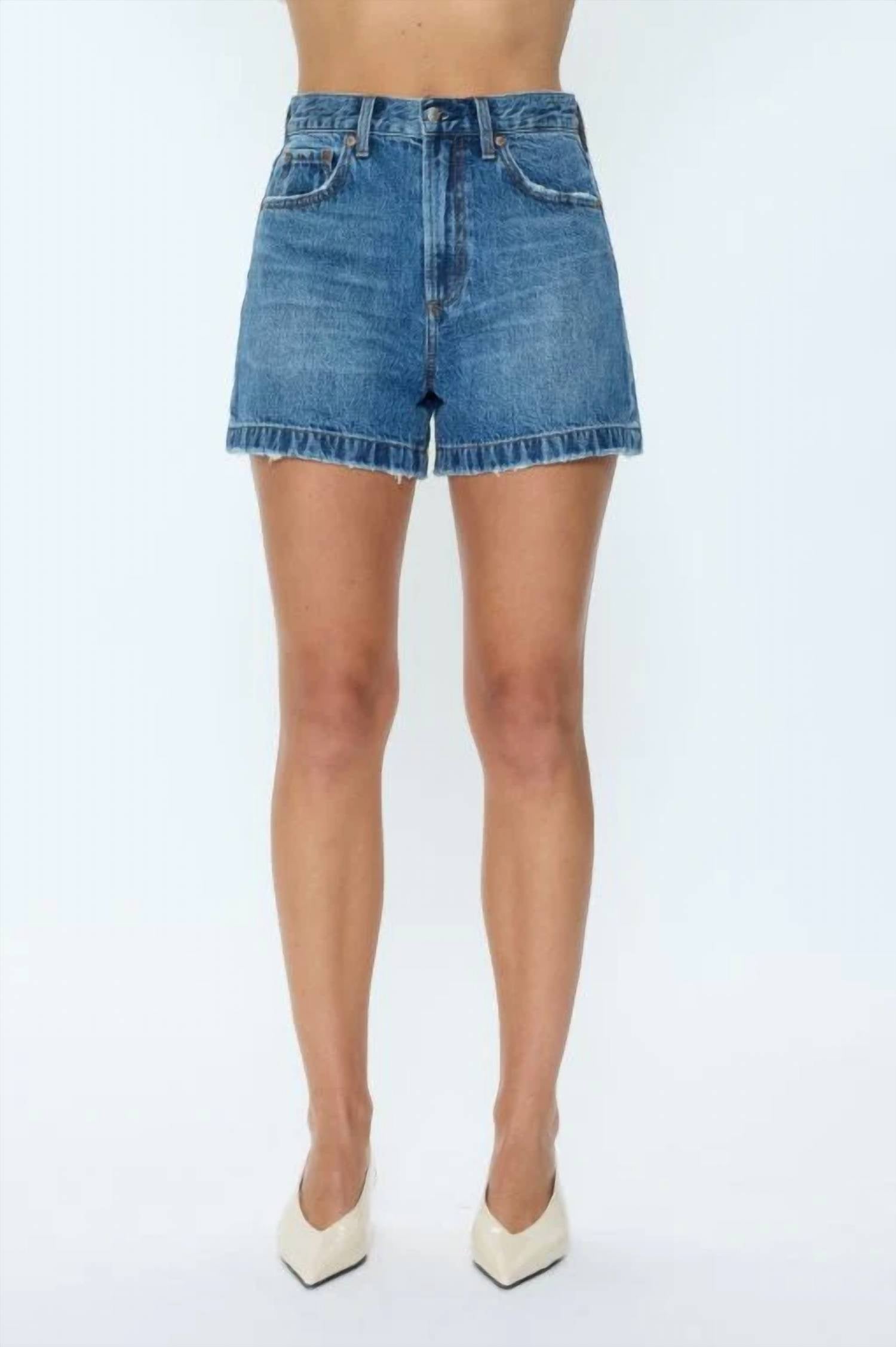 Pistola - Saige High Rise A-line Shorts