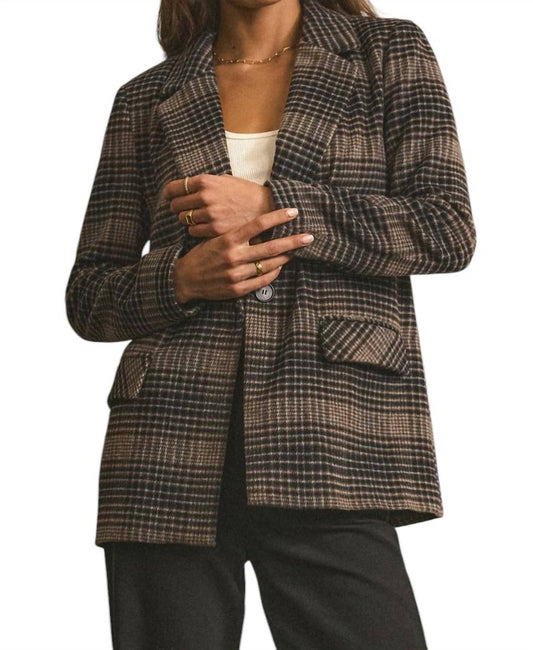 Z Supply - Kingston Relaxed Plaid Blazer