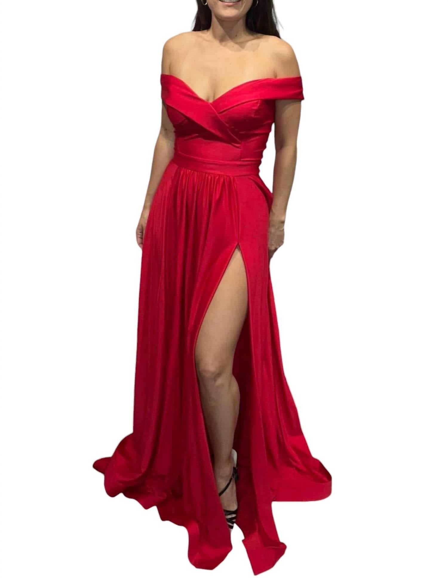 Jessica Angel - A-LINE OFF THE SHOULDER GOWN