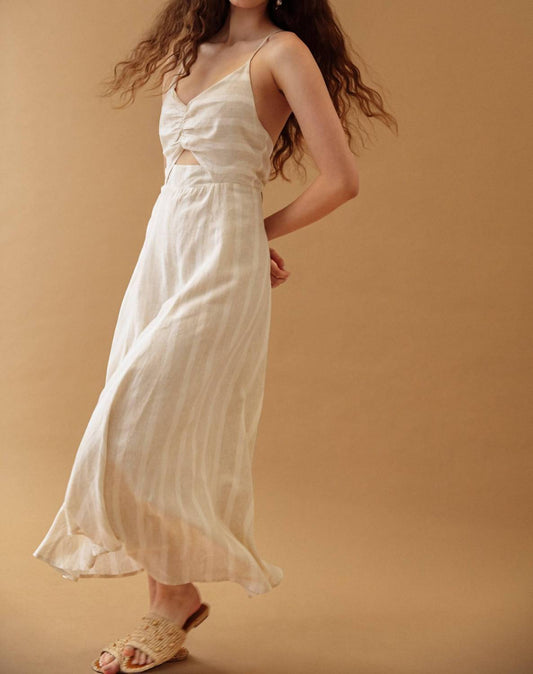 Guadalupe Design - Filomena Stripe Maxi Dress