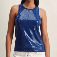 Sanctuary - Summer Shine Sequin Shell Top