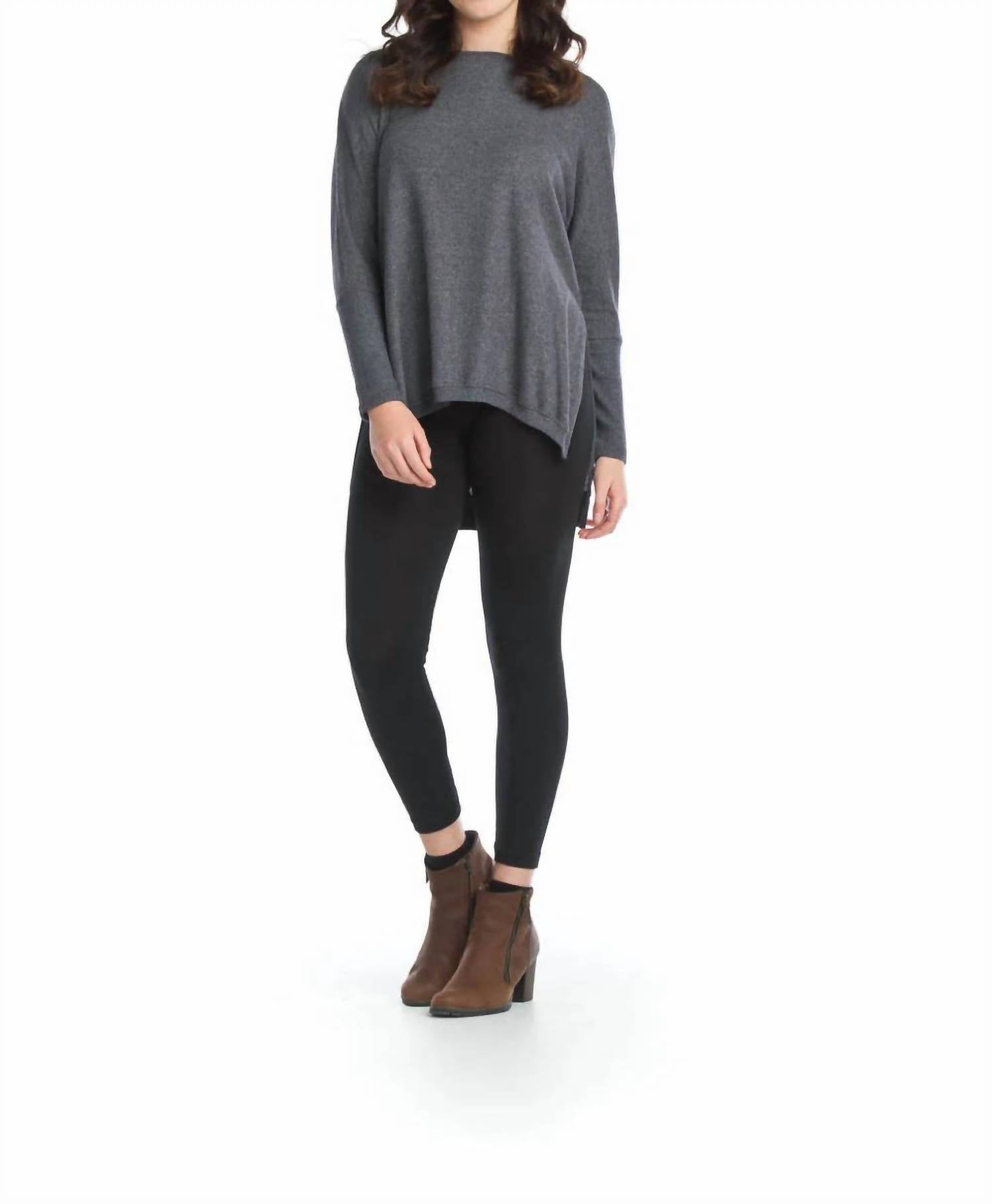 Papillon - Soft Heathered Ovesized Sweater