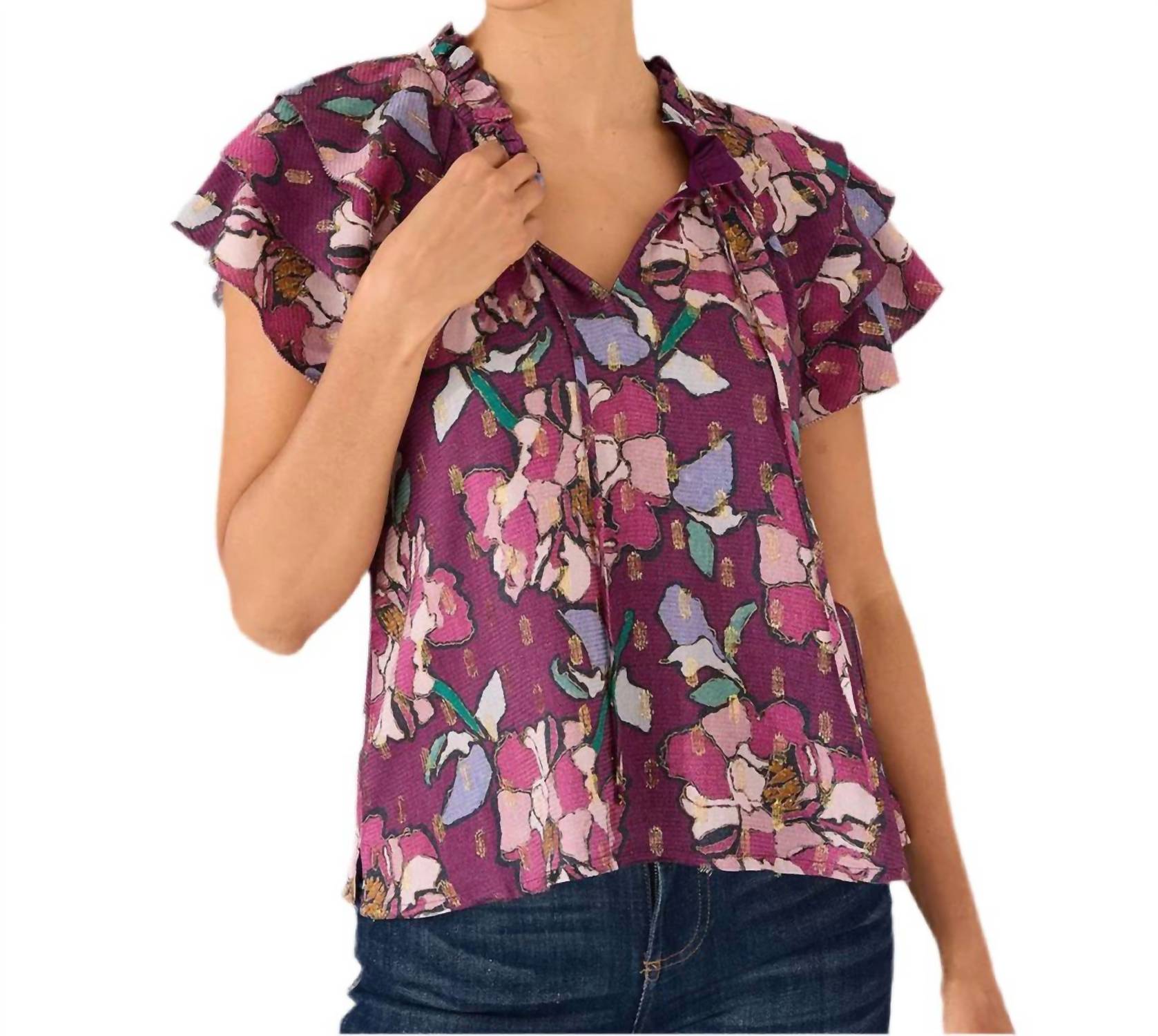 Alivia - Veronica Short Sleeve Top