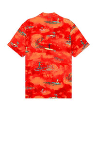 Scotch & Soda - Allover Printed Short Sleeve Shirt