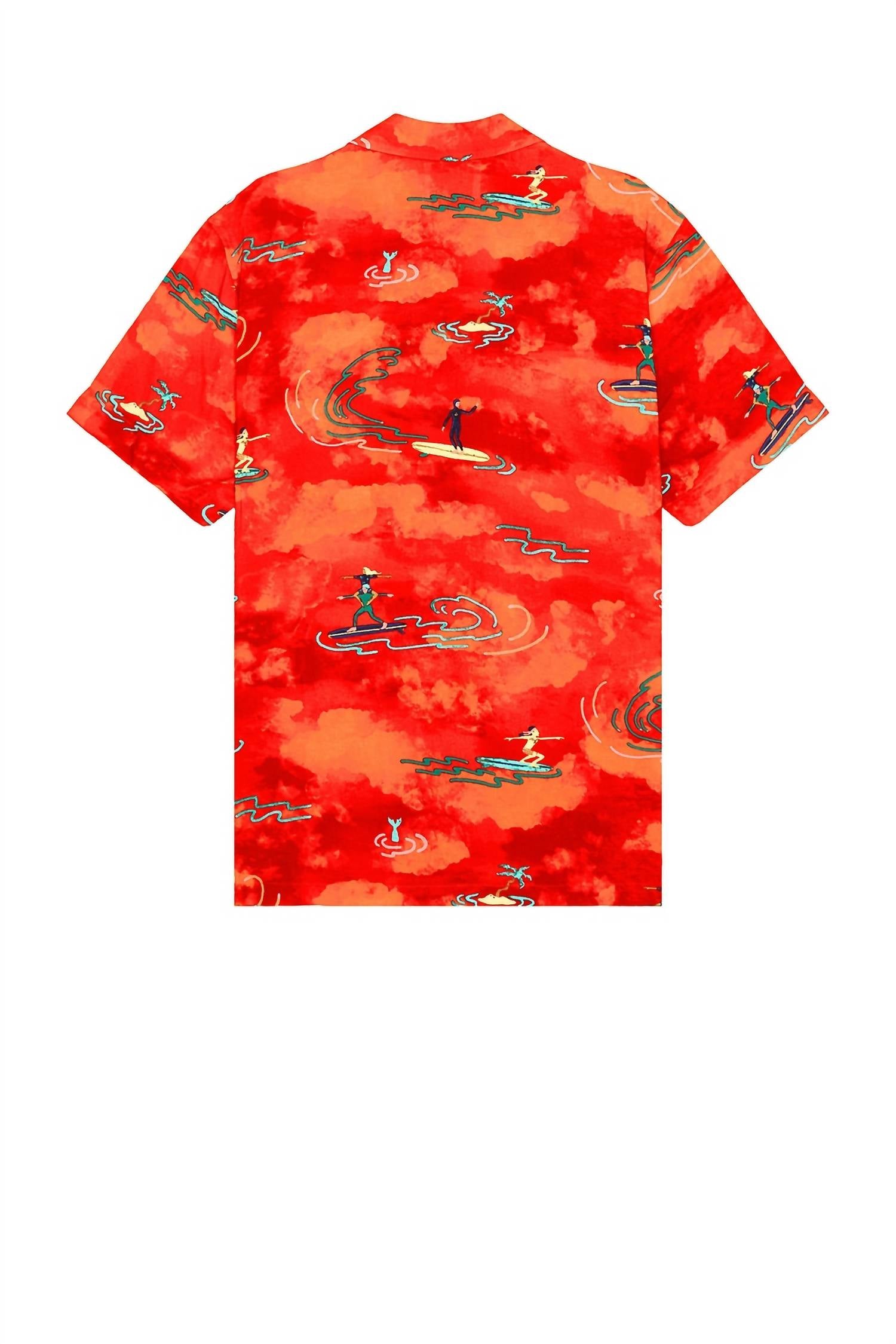 Scotch & Soda - Allover Printed Short Sleeve Shirt