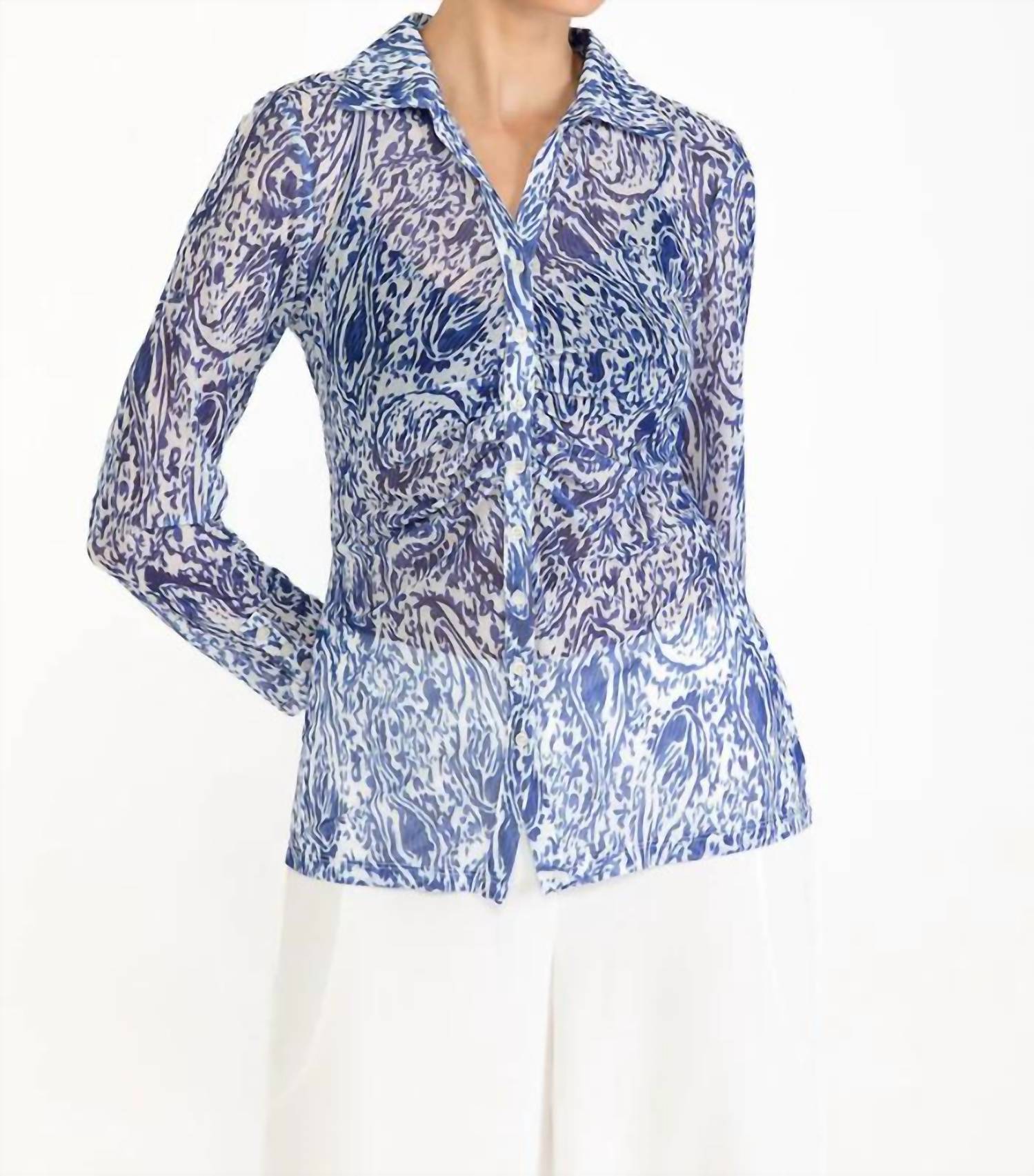 Isle By Melis Kozan - Dali Long Sleeve Blouse