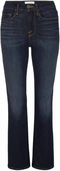 Frame - Le Cropped Mini Boot Cut Jeans
