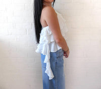 Pretty Garbage - The Bori Frill Halter Top