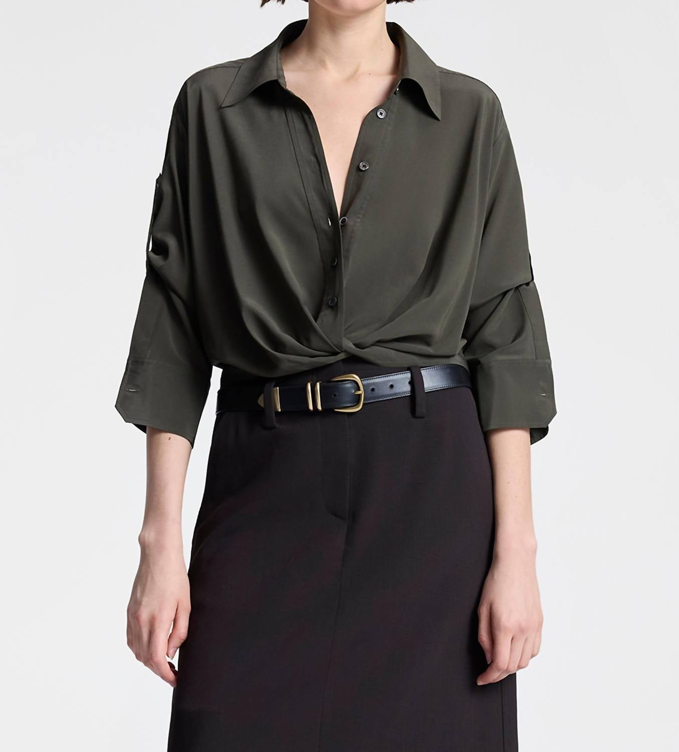 A.L.C. - Leo Silk Top