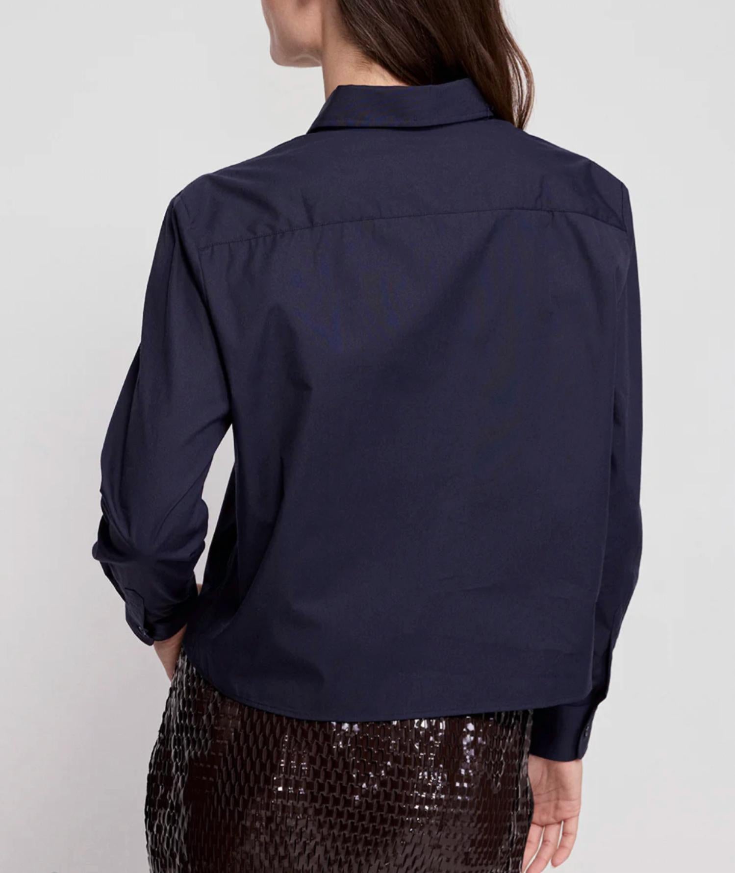 The Shirt - Long Sleeve Boxy Crop Top