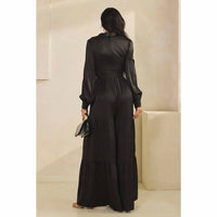 The Sang - Midnight Luxe Wide-Leg Jumpsuit