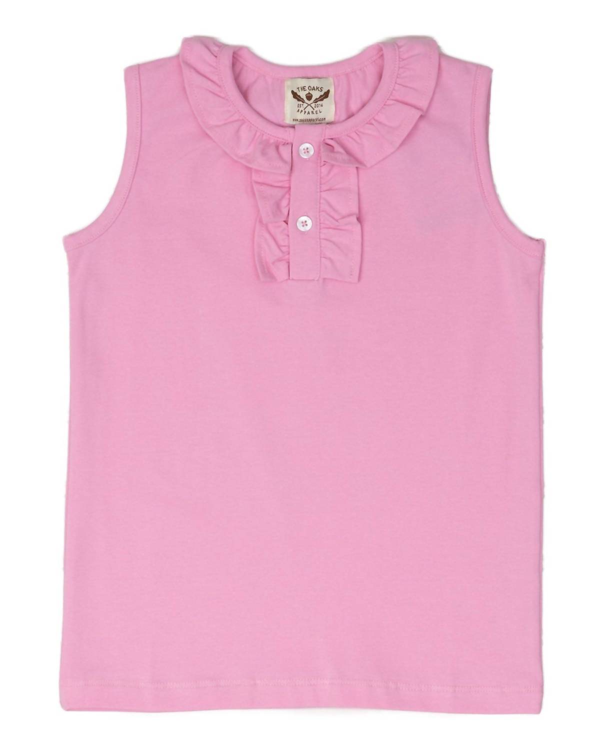 The Oaks Apparel - Lucy Ruffled Collar Shirt