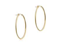 Enewton - Women's Oval 2 Hoop Smooth Earring